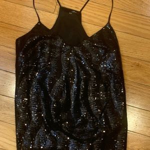 Sequin tank top